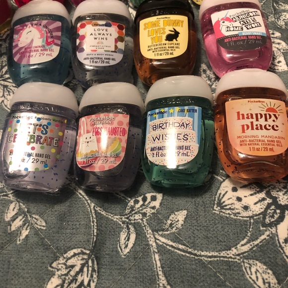 NWT Bath & Body Works Birthday 15 Pc Soap & Sanitizers - Picture 2 of 10